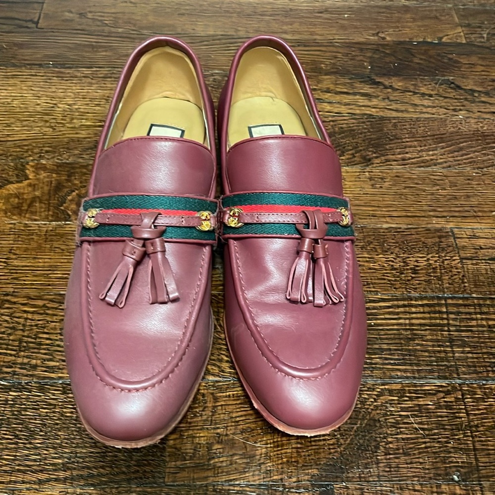Gucci Paride horsebit hassle loafers 38